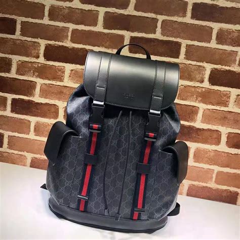 Gucci GG Supreme Canvas Backpack 